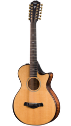 Taylor 652CE Builder s Edition Natural Top Chitarra Acustica Elettrificata