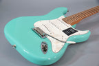 Fender Stratocaster Player Seafoam Green con Roasted Maple