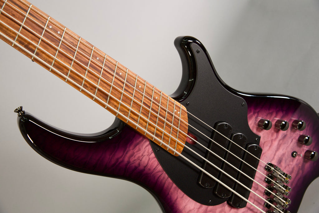 Dingwall Combustion, 5-string, 3 pickups, Pau Ferro, Ultra Violet