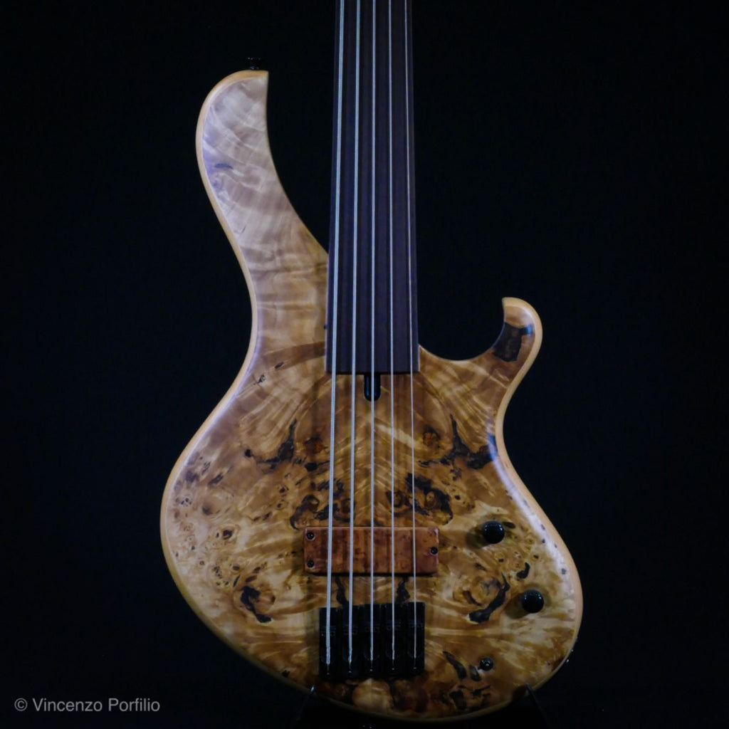 Maruszczyk Frog 5A Omega Fretless Natural