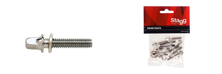 Stagg Viti Tirante Pelle Diametro 6X25mm. 10Pz.