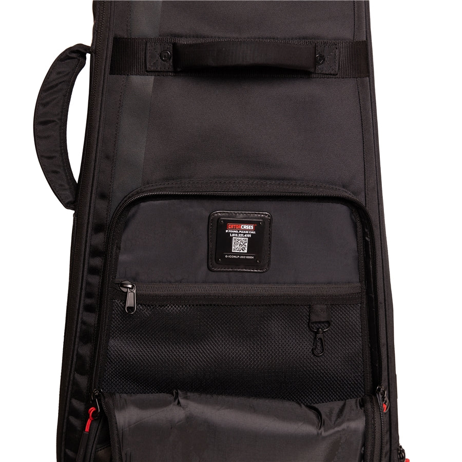 Gator Cases G-ICONLP Borsa ICON chitarra elettrica tipo LP Nero