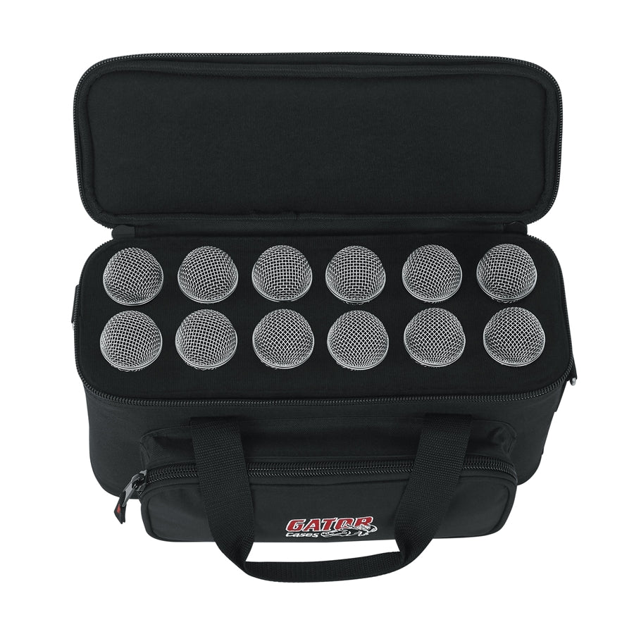 Gator Cases GM-12B Borsa 12 microfoni