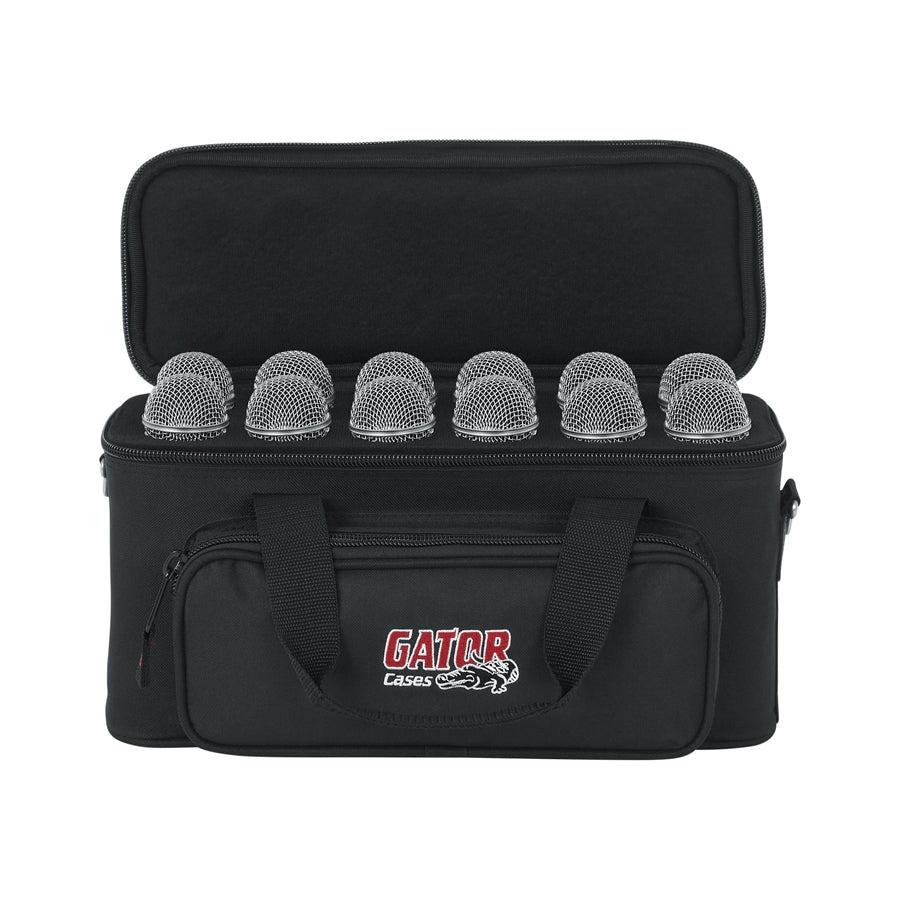 Gator Cases GM-12B Borsa 12 microfoni