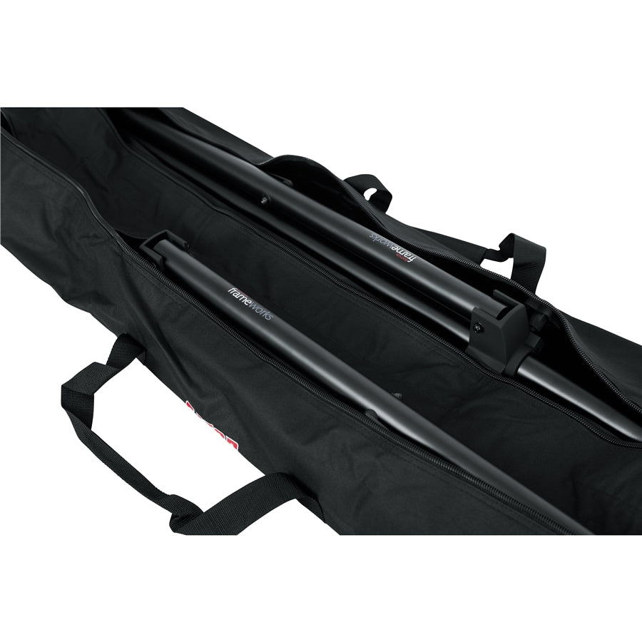 Gator Cases GPA-SPKSTDBG-58DLX Borsa supporti altoparlanti 58" 2 scomparti