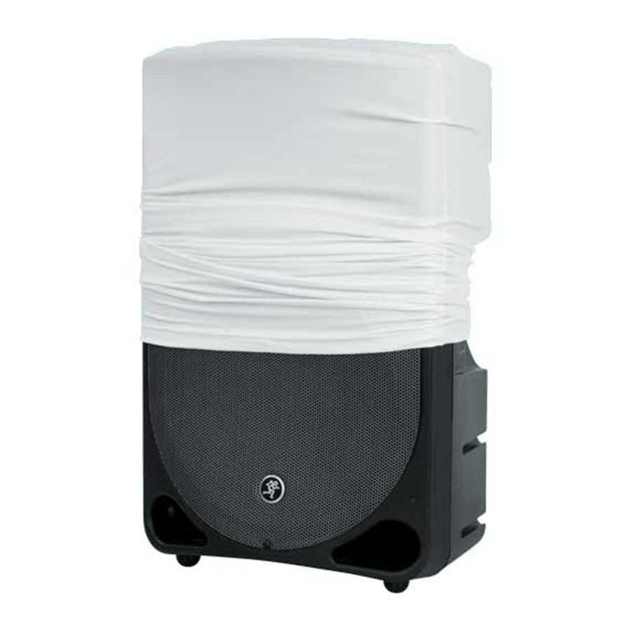 Gator Cases GPA-STRETCH-15-W Copertura elastica bianca per speaker da 15"