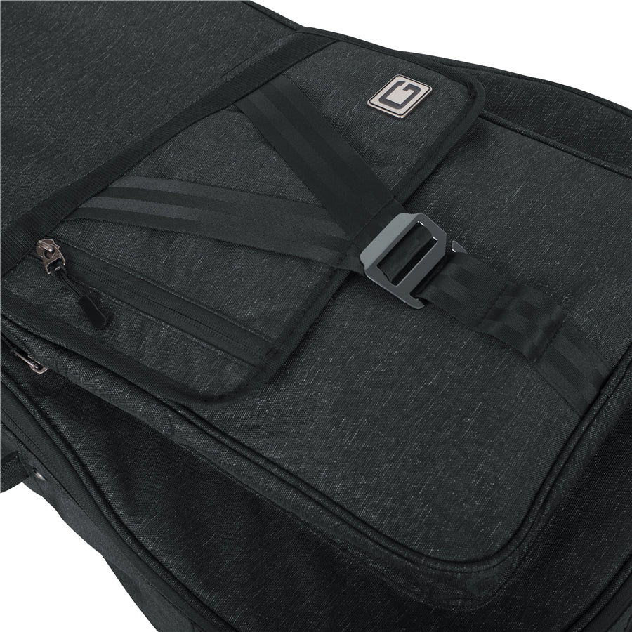 Gator Cases GT-ACOUSTIC-BLK Borsa Transit chitarra acustica Antracite