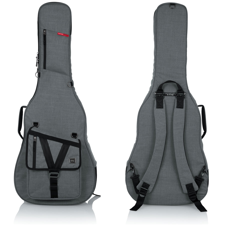 Gator Cases GT-ACOUSTIC-GRY Borsa Transit chitarra acustica Grigio chiaro