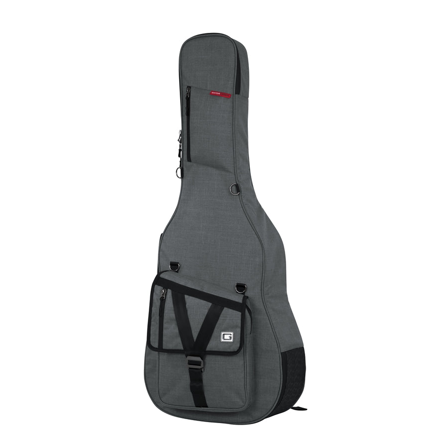 Gator Cases GT-ACOUSTIC-GRY Borsa Transit chitarra acustica Grigio chiaro