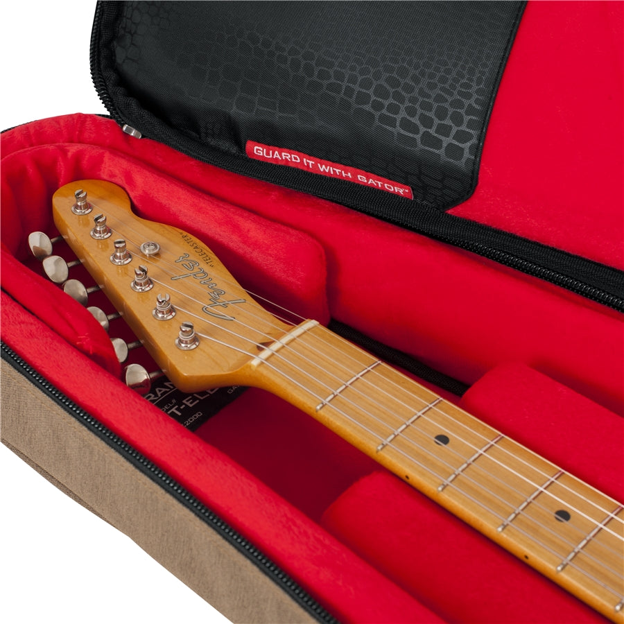Gator Cases GT-ELECTRIC-TAN Borsa Transit chitarra elettrica Beige