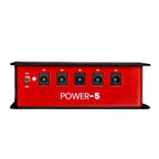 Gator Cases GTR-PWR-5-L Alimentatore per pedali con 5 uscite isolate