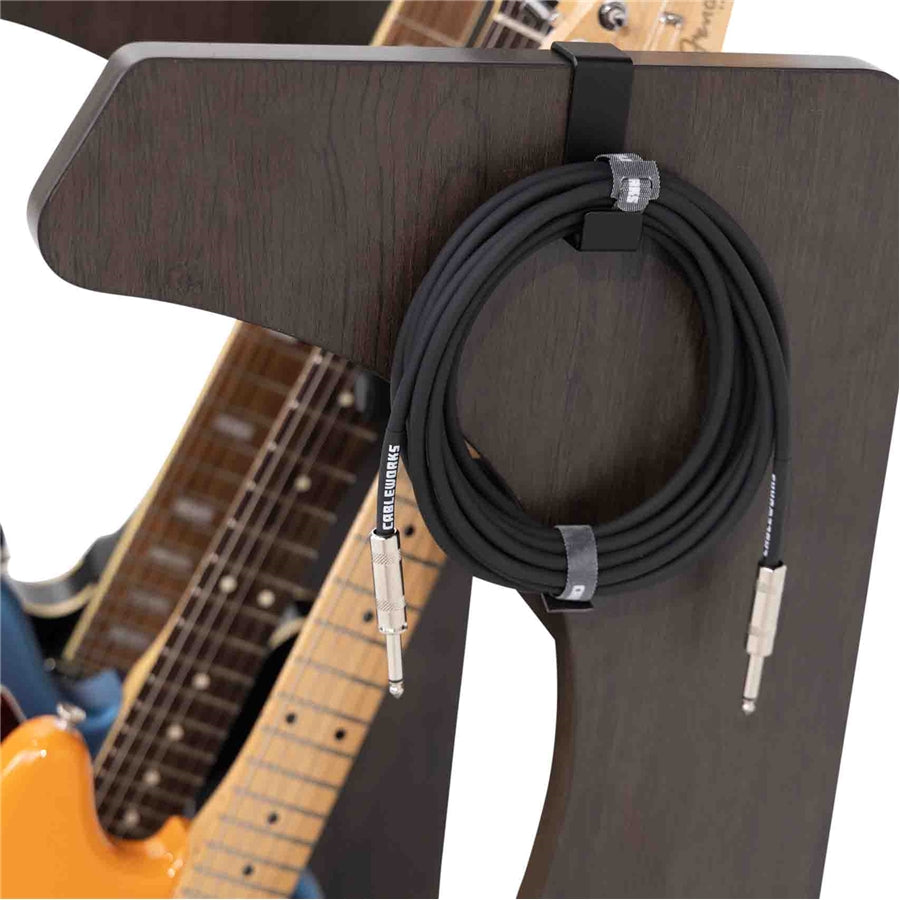 Gator Frameworks GFW-ELITEGTR3RK-BRN Rack per chitarre 3-4 posti in finitura noce scuro

