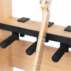 Gator Frameworks GFW-ELITEGTR3RK-MPL Rack per chitarre 3-4 posti in finitura acero naturale opaco
