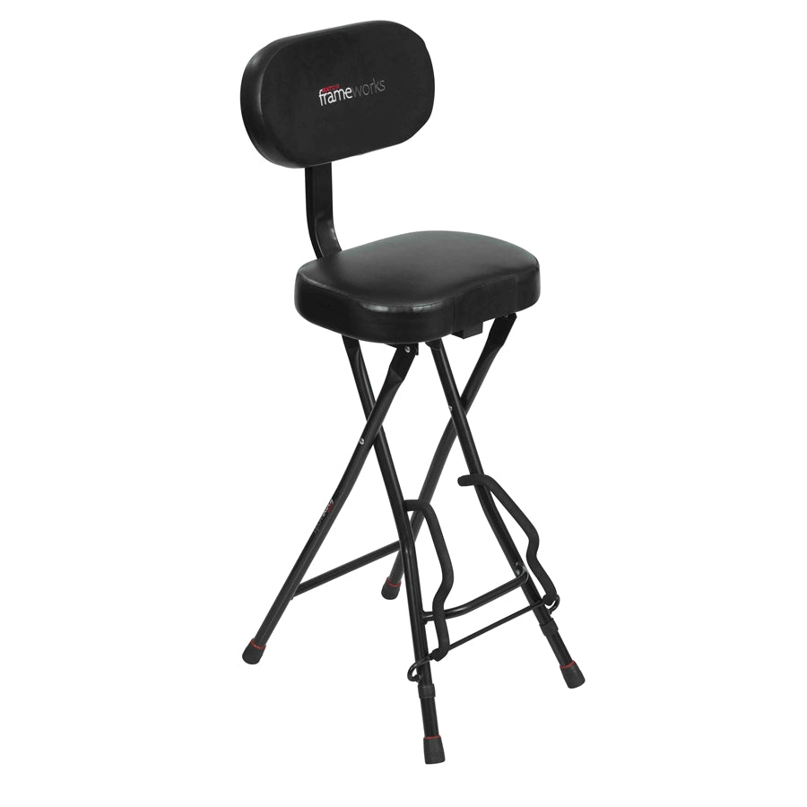Gator Frameworks GFW-GTR-SEAT Sgabello con stand per chitarra
