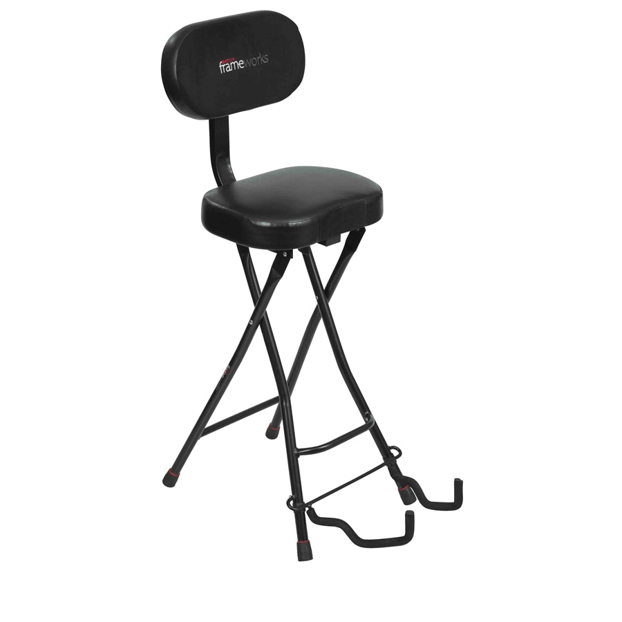 Gator Frameworks GFW-GTR-SEAT Sgabello con stand per chitarra
