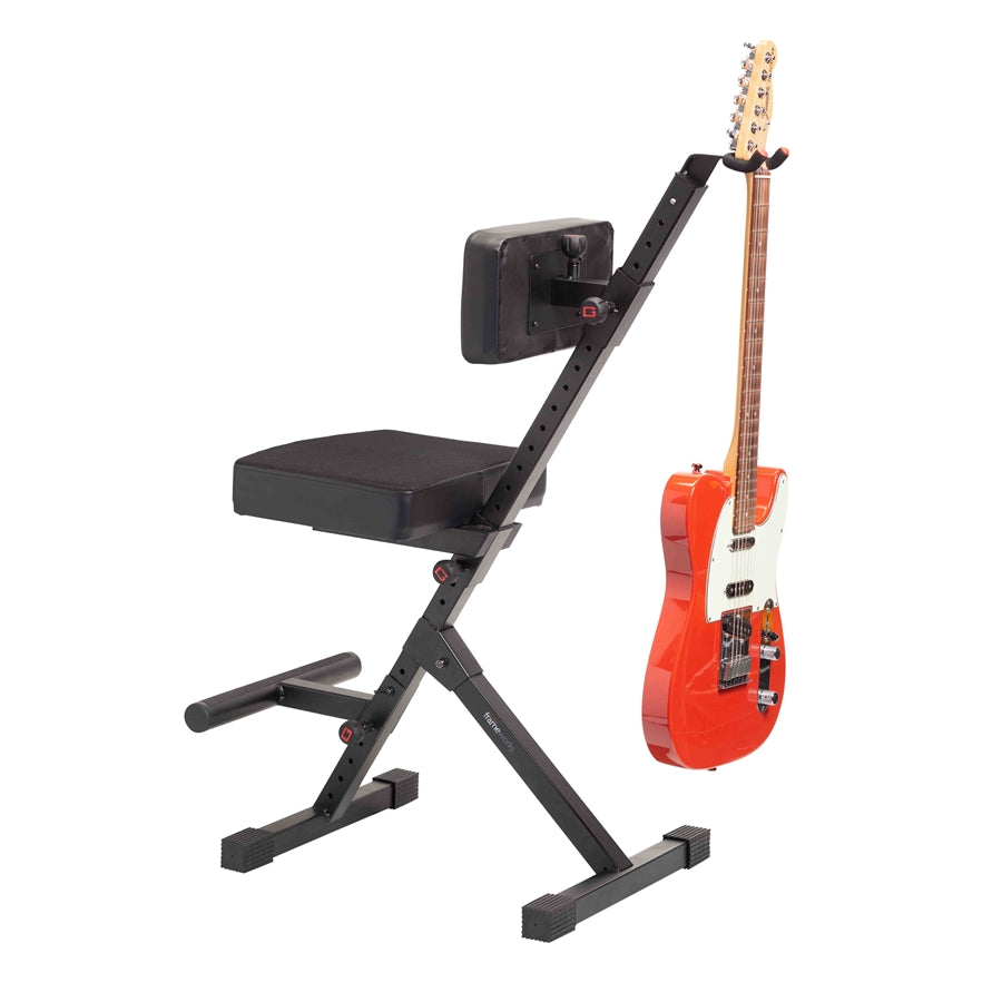 Gator Frameworks GFW-GTR-SEATDLX Sgabello Deluxe per chitarra
