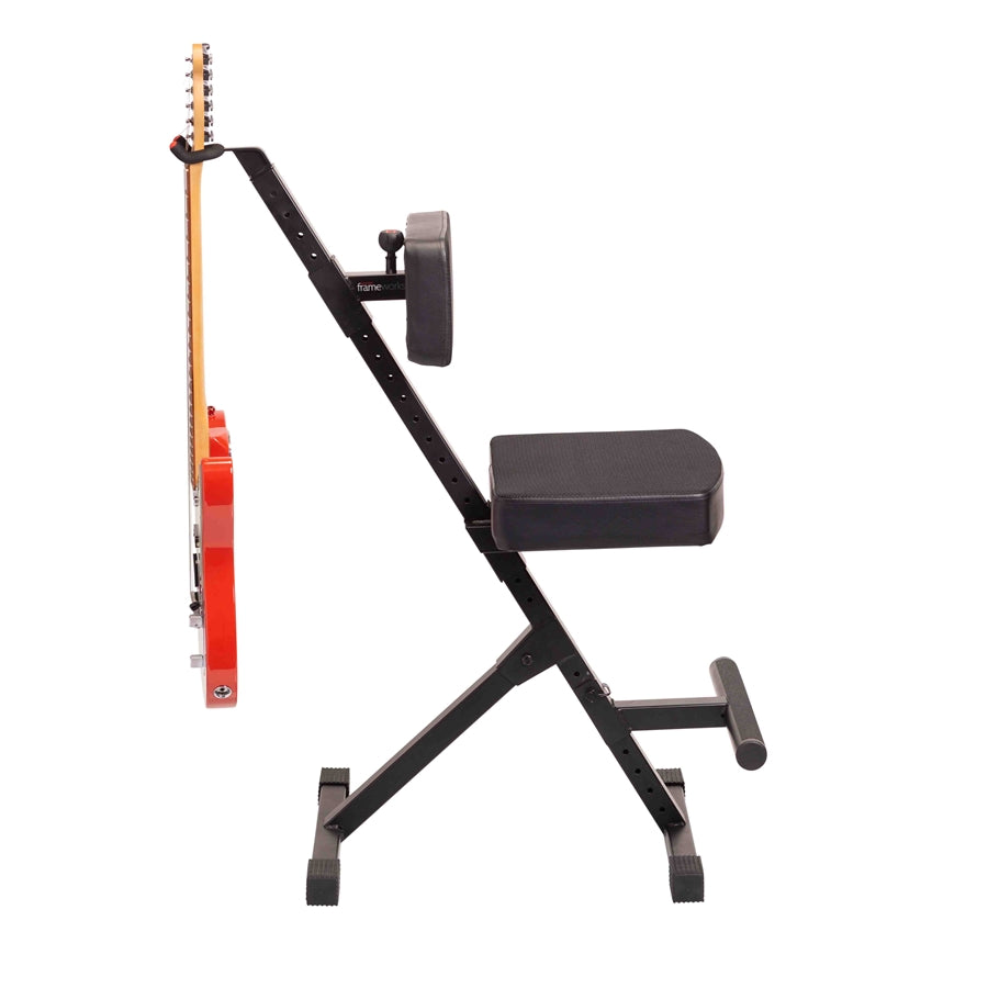 Gator Frameworks GFW-GTR-SEATDLX Sgabello Deluxe per chitarra

