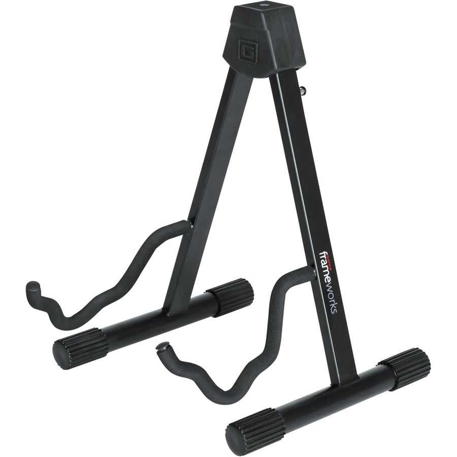 Gator Frameworks GFW-GTRA-4000 Supporto per chitarra a struttura "A" con culla sagomata