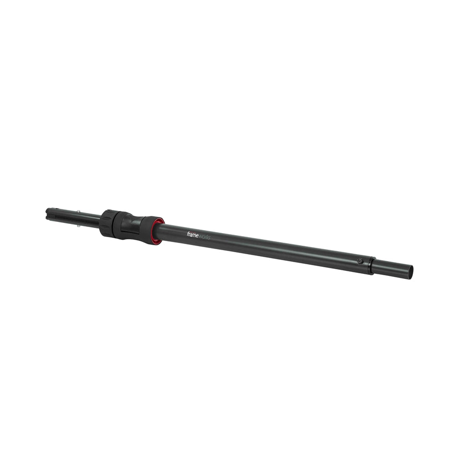Gator Frameworks GFW-ID-SPKR-SP Palo singolo regolabile per subwoofer con pistone di sollevamento
