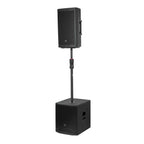 Gator Frameworks GFW-ID-SPKR-SP Palo singolo regolabile per subwoofer con pistone di sollevamento
