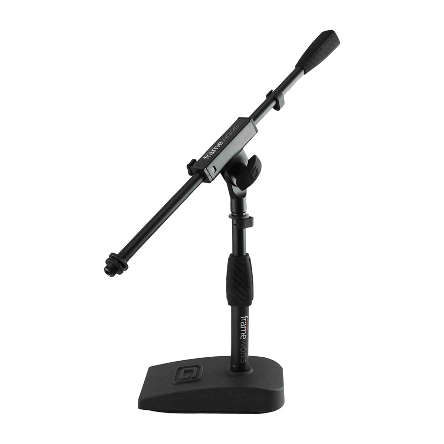 Gator Frameworks GFW-MIC-0821 Supporto microfonico per grancassa e amplificatore con braccio da 40,6 cm e base compatta
