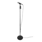 Gator Frameworks GFW-MIC-1201 Supporto microfonico con base rotonda da 30,5 cm e altezza regolabile da 101,6 a 160 cm
