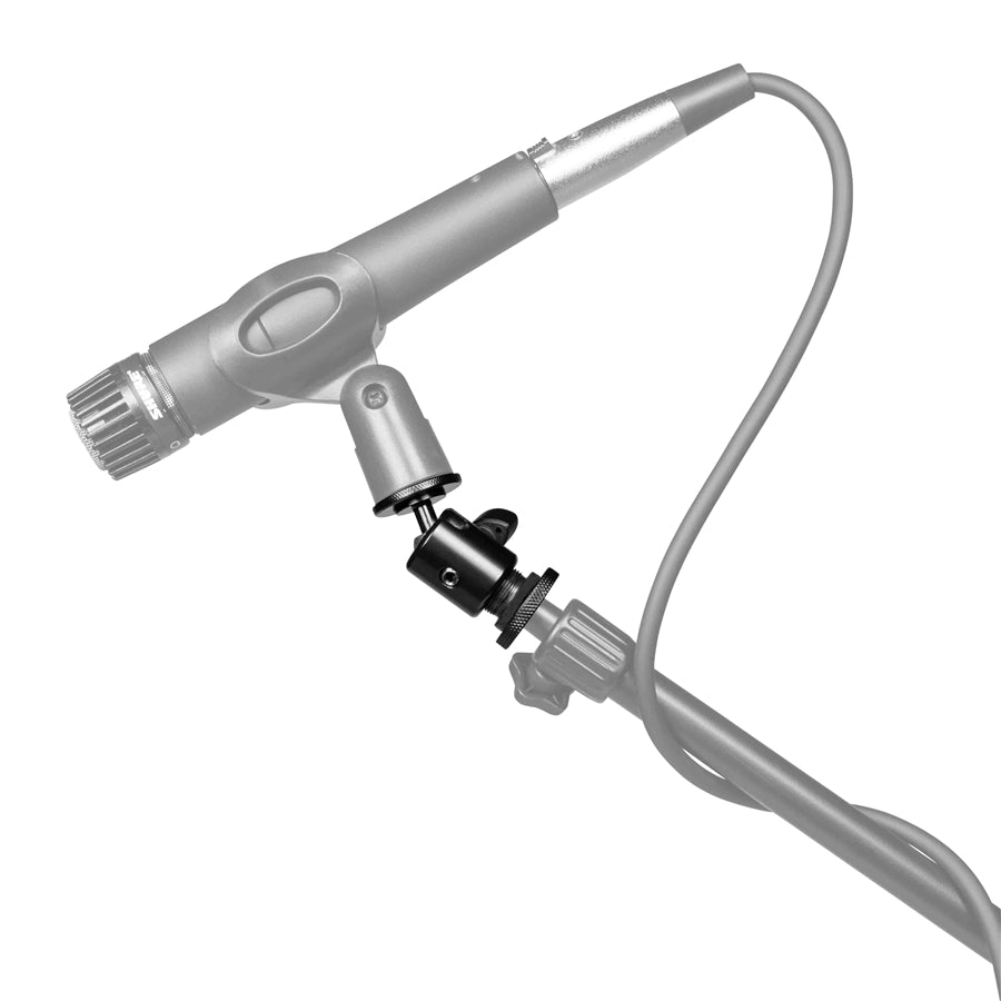 Gator Frameworks GFW-MIC-BALLHEAD-MT Adattatore per asta microfonica con testa snodata
