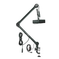 Gator Frameworks GFWMICBCBM4000 Asta microfonica a braccio per scrivania con luce LED