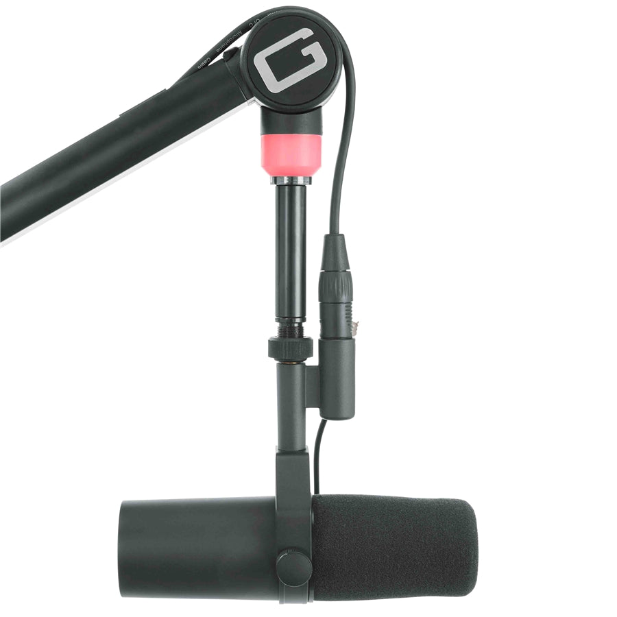 Gator Frameworks GFWMICBCBM4000 Asta microfonica a braccio per scrivania con luce LED