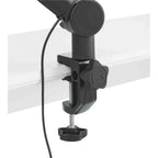 Gator Frameworks GFWMICBCBM4000 Asta microfonica a braccio per scrivania con luce LED