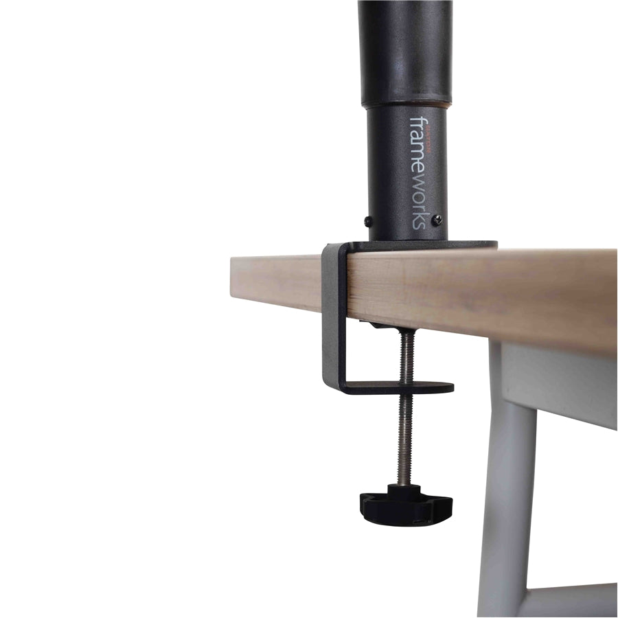 Gator Frameworks GFWSPKSTMNDSKCMP Supporto Clamp-On per monitor da studio