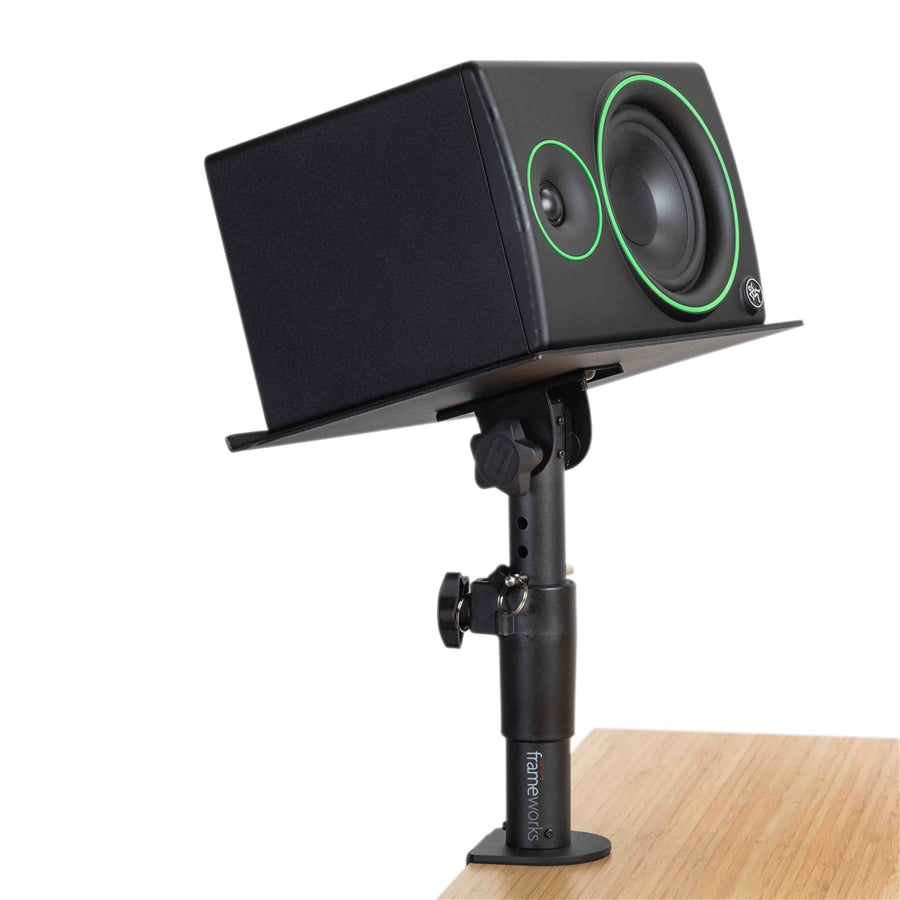Gator Frameworks GFWSPKSTMNDSKCMP Supporto Clamp-On per monitor da studio