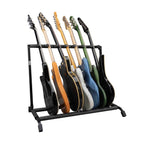 Gator Frameworks RI-GTR-RACK7 Supporto pieghevole per 7 chitarre
