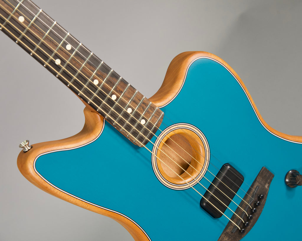 Fender American Acoustasonic Jazzmaster Ocean Turquoise
