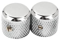 Fender Manopole per Pure Vintage 52 Telecaster  Knurled Chrome Knobs Set 2