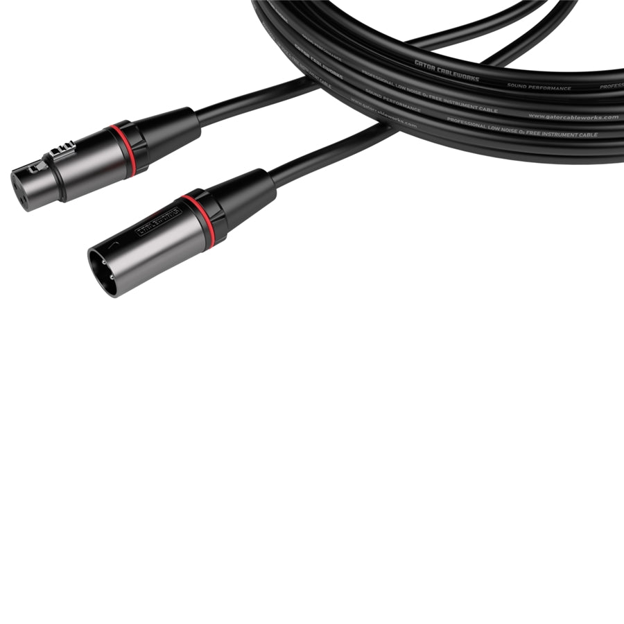 Gator Cableworks GCWH-XLR-10 Cavo XLR 3 m Serie Headliner