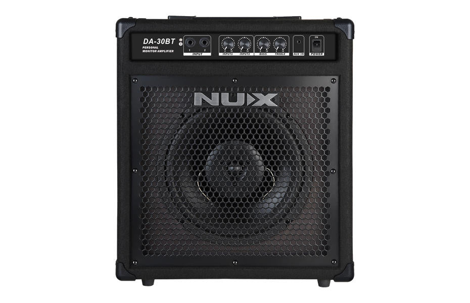 Nux Da30Bt Personal Monitor Bluetooth Portatile per Batteria Elettronica