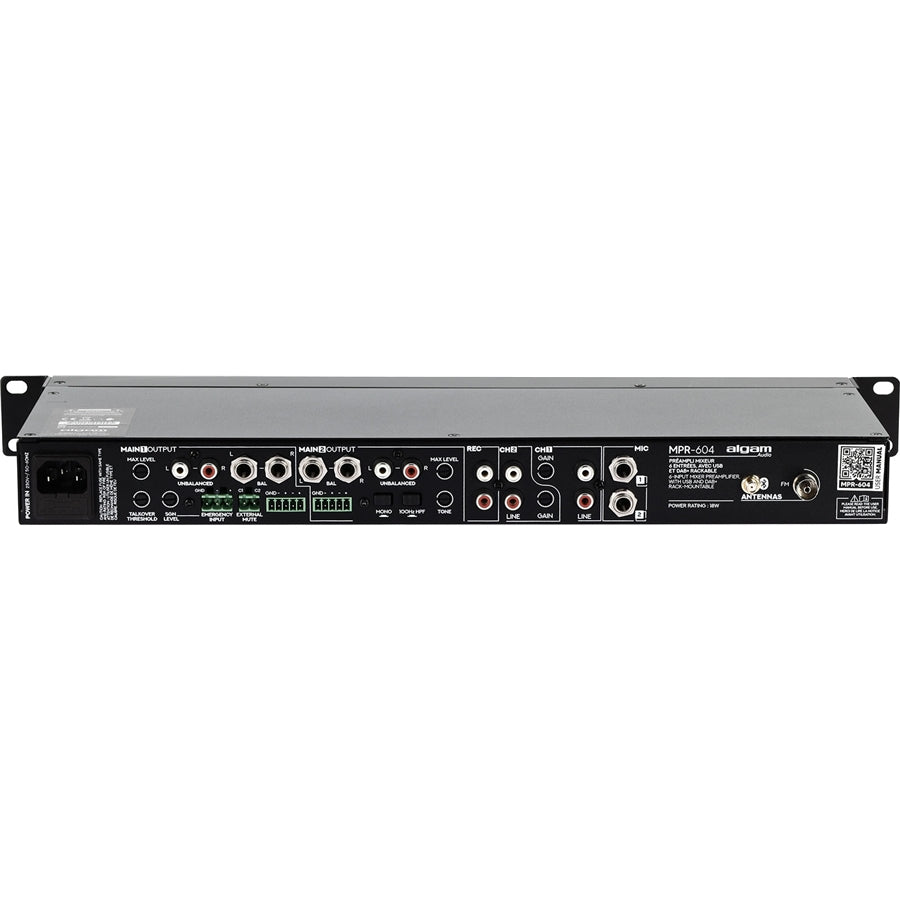 Algam Audio MPR-604 Mixer Multimediale