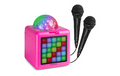 KAR15P Karaoke Sp.2Mic.BT.LED Batt Pnk