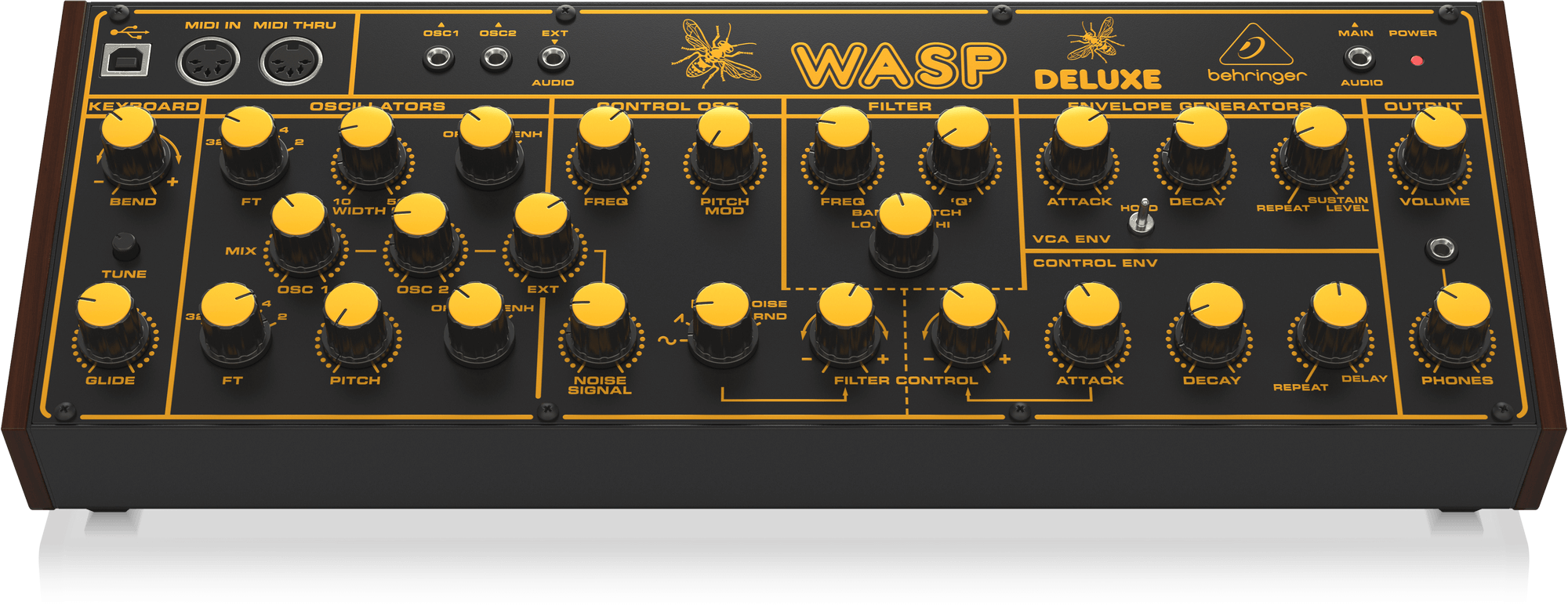 Behringer Wasp Deluxe Hybrid Synthesizer