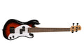 Kala UBASS-SB-TB-FL - Solid body 4 corde FRETLESS - Tobacco Burst c/borsa