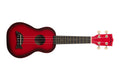 Kala MK-SD/RDBURST - ''Dolphin'' - ukulele soprano - Red Burst - c/borsa
