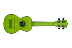 Kala KA-WMT-GN-S - ''Sea Glass'' - ukulele soprano Transparent Jade Green - c/borsa