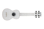 Kala KA-WMT-CL-S - ''Sea Glass'' - ukulele soprano Transparent Frosted Glass - c/borsa