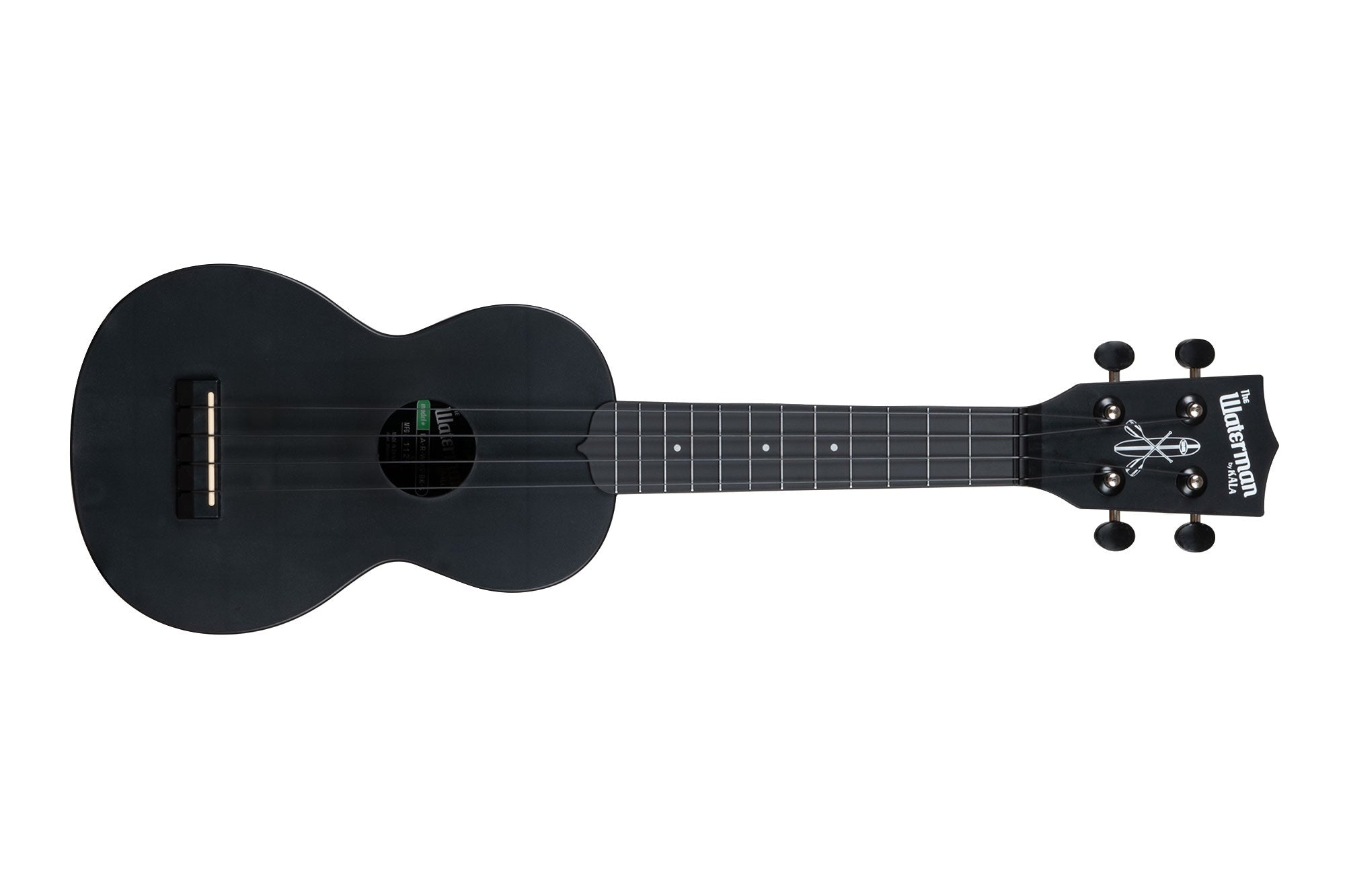 Kala KA-R-WMS-BK-S - ''Beach'' - ukulele soprano Black Sand, Recycled - c/borsa