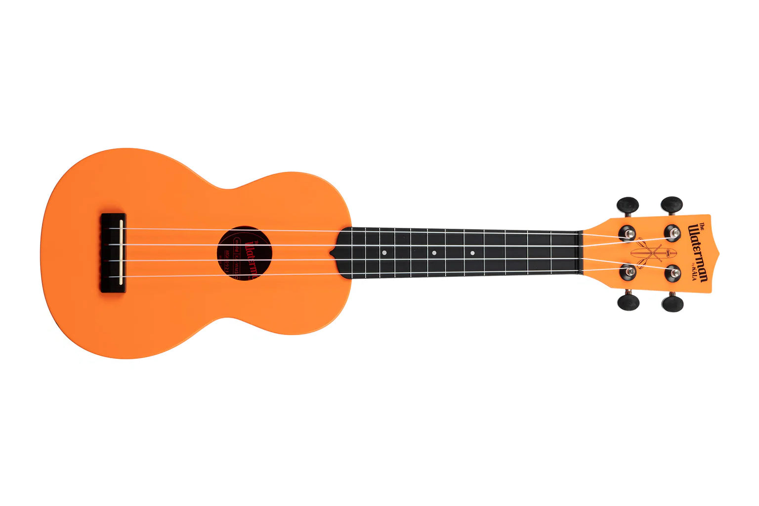 Kala KA-R-WMS-OR-S - ''Beach'' - ukulele soprano Sunset Orange, Recycled - c/borsa