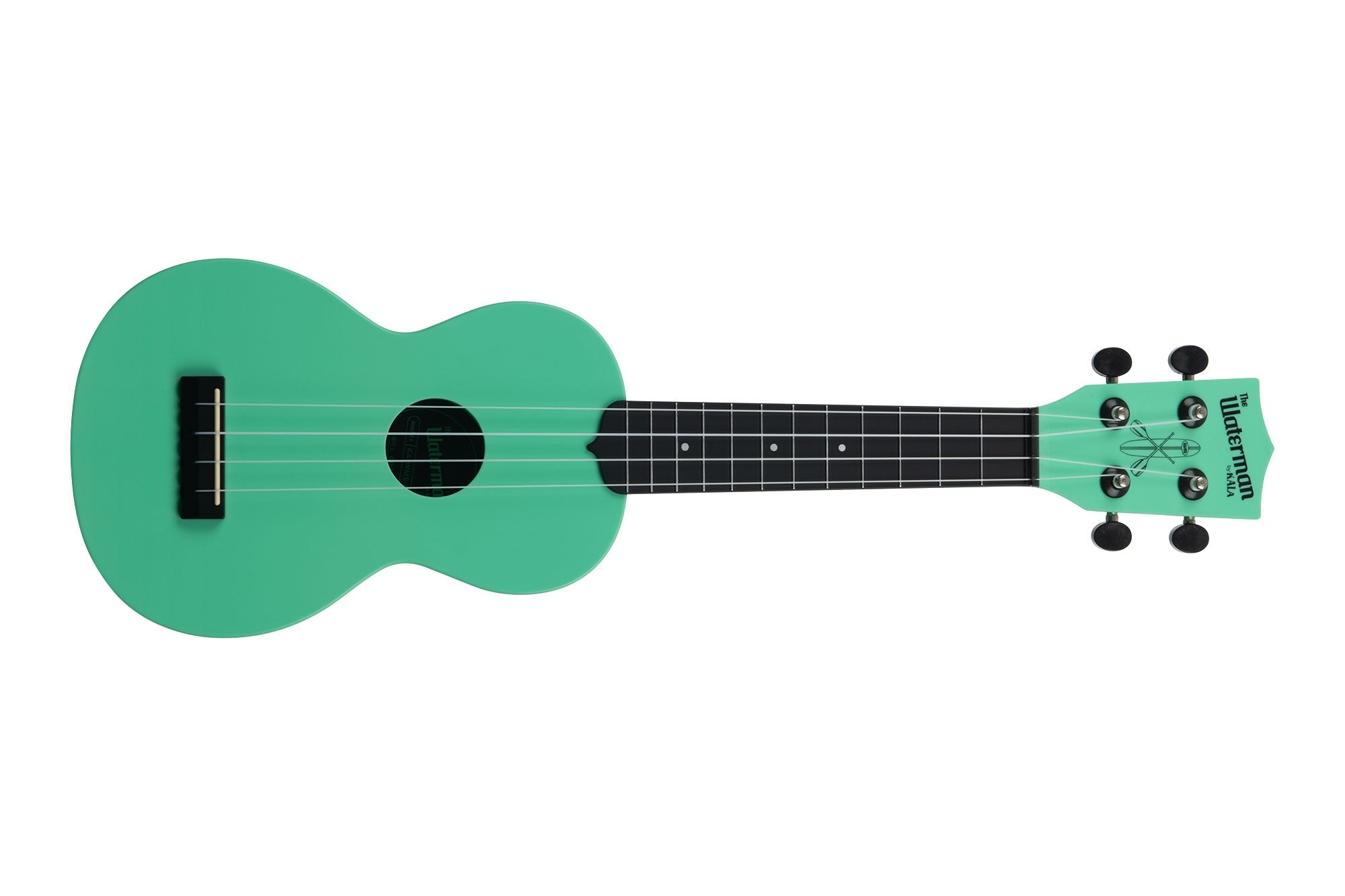 Kala KA-R-WMS-GN-S - ''Beach'' - ukulele soprano Sea Foam Green, Recycled - c/borsa