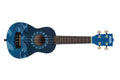Kala UK-DEEPBLUE - ''Graphic Top'' - ukulele soprano Deep Blue - c/borsa