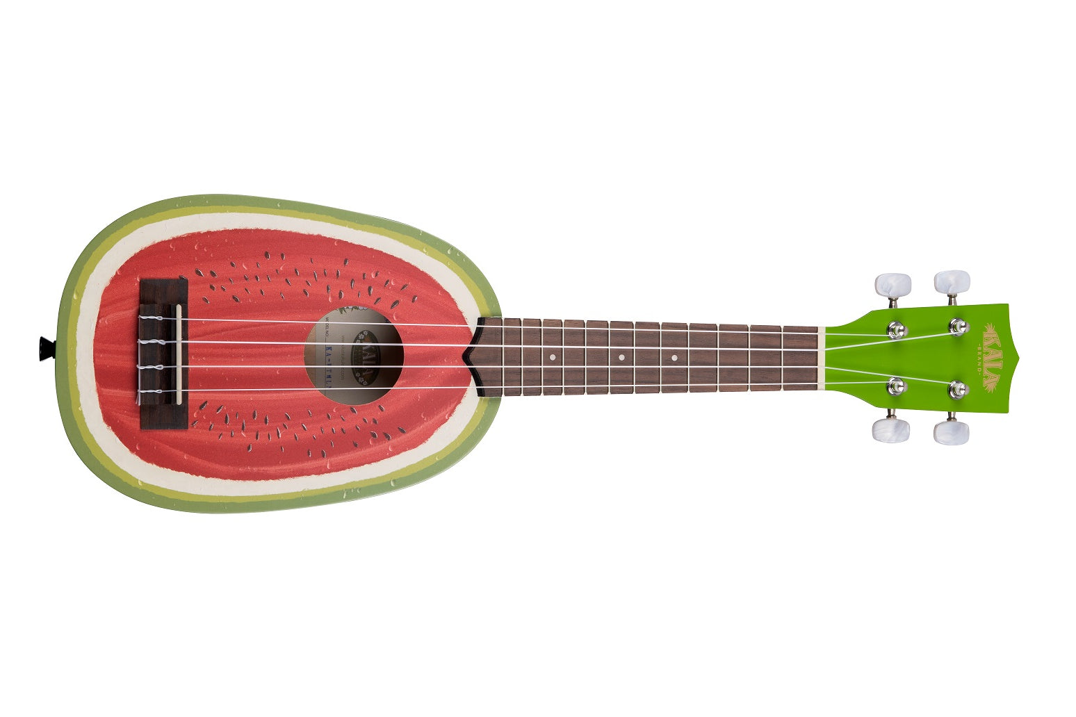 Kala KA-NV-WTML - ''Fruits'' - watermelon soprano ukulele - w/bag