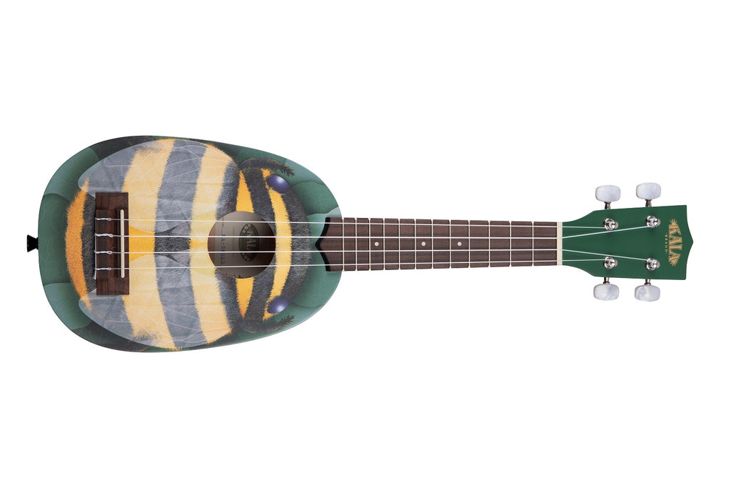 Kala KA-NV-HBEE - ''Bugs'' - ukulele soprano Honey Bee - c/borsa